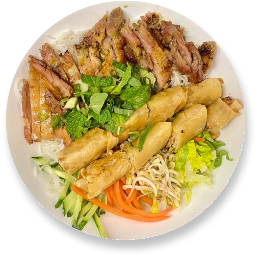 Best grilled chicken vermicelli bowl in Regina, SK